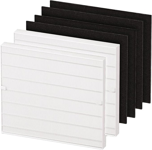 EBUSI AP-1512HH Air Purifier Replacement Filters - 2 True HEPA Compatible with Coway Airmega AP-1512HH/200M/AP-1518R/AP-1519P Series Air Purifier (Replaces Part #3304899)