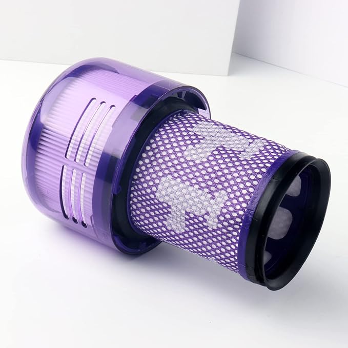 3 PACK Filter Replacements for Dyson V12 Detect Slim Cordless Vacuum and V12 Slim Vacuums - Comparable to Part 971517-01 (Excludes SV12 & V15 Vacuum Models)