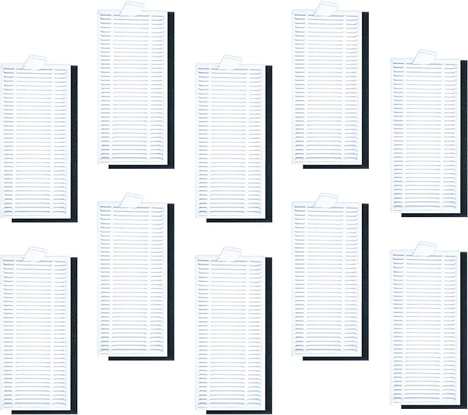 BBT BAMBOOST Filters Replacement Parts Fit for Eufy RoboVac 11S, 25C, 30, 30C, 15C, 35C, 12, 15T, 11S Plus Filters, Pack of 10