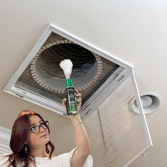 Air Freshener for HVAC Systems, Commercial, Residential & Cars| Made with Thyme extract, natural Plant based | Now available in a Concentrated Formula for maximum effectiveness (Pack 4)