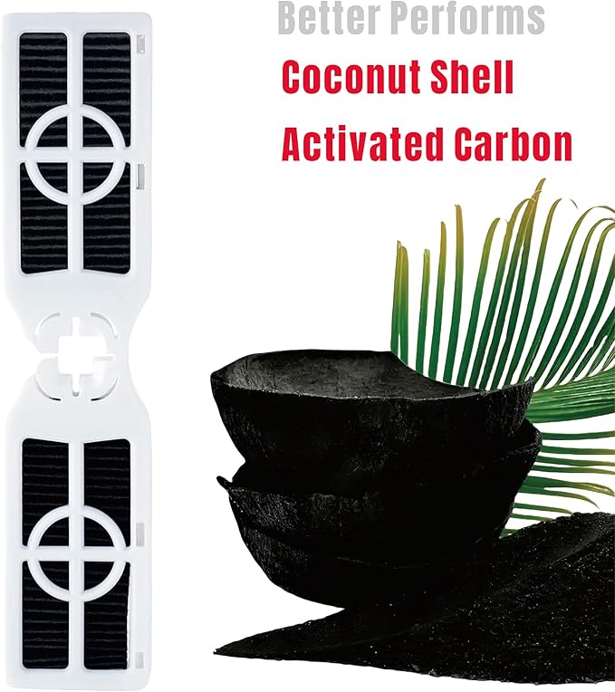 AF-2 Replacement Compatible with for Frgpaaf2 Air Filter for Eventemp with Pureair for Frigidaire Gallery Refrigerator Air Filter Replacement RAF-2 Activated Carbon 1 Count