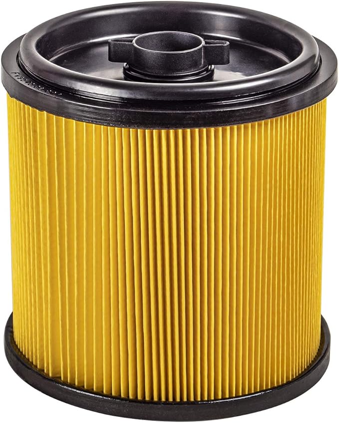 Vacmaster Standard Cartridge Filter & Retainer for Use With 5 to 16 Gallon Wet/Dry Vacs