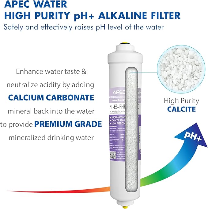 APEC ULTIMATE Series US Made Stage 1, 2 &4 Replacement Filter For Countertop Alkaline System(FILTER-SET-CTOP-PH)