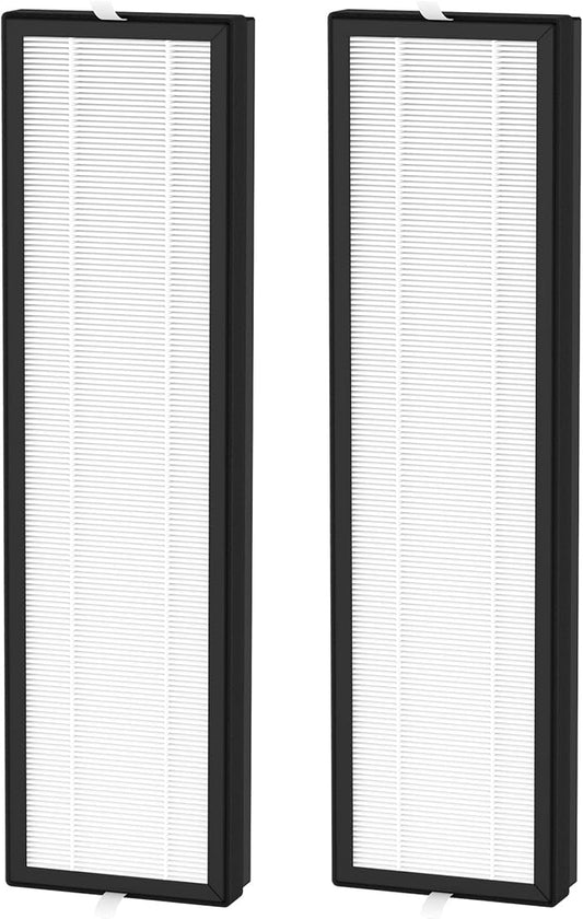 2 Packs H13 True HEPA Replacement Filter Compatible with Honeywell Air Genius/AirGenius 3 5 6 Series HFD300, HFD310, HFD314, HFD320, HD320, HFD323-TGT HFD324 HFD360B Air Purifi-ers, Upgraded Version