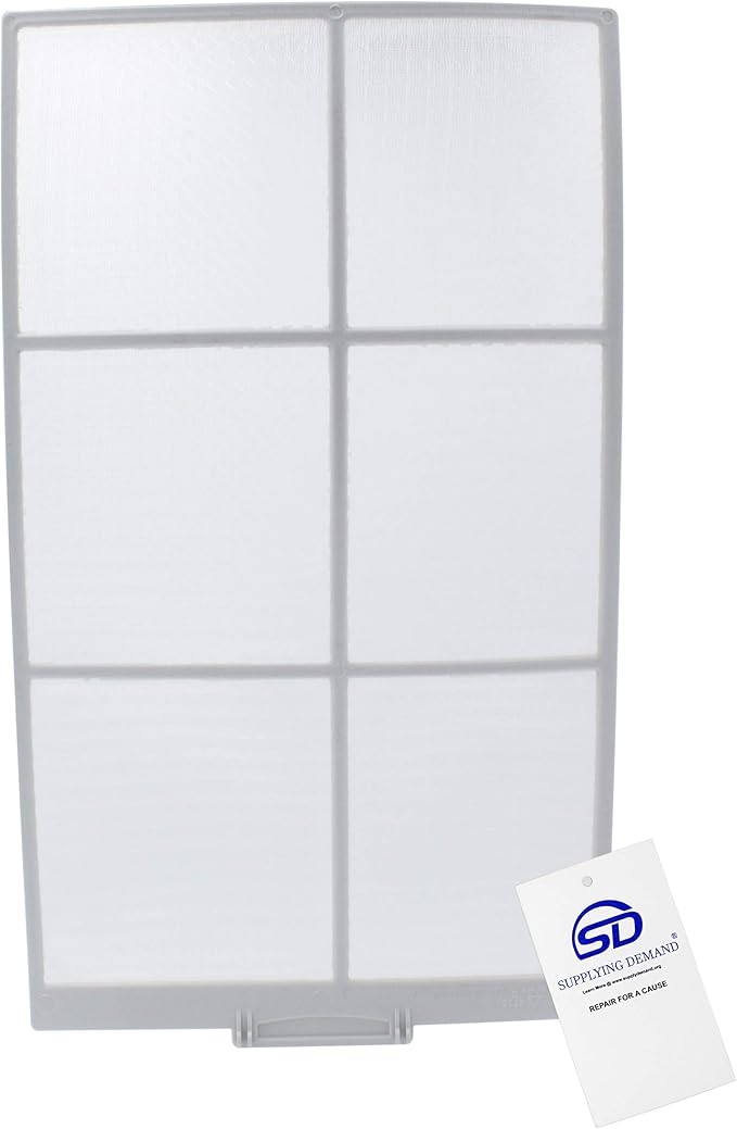 Supplying Demand WJ85X10173 1811882 Room Air Conditioner Filter Screen Replacement 12-7/8 x 7-3/8 Inches