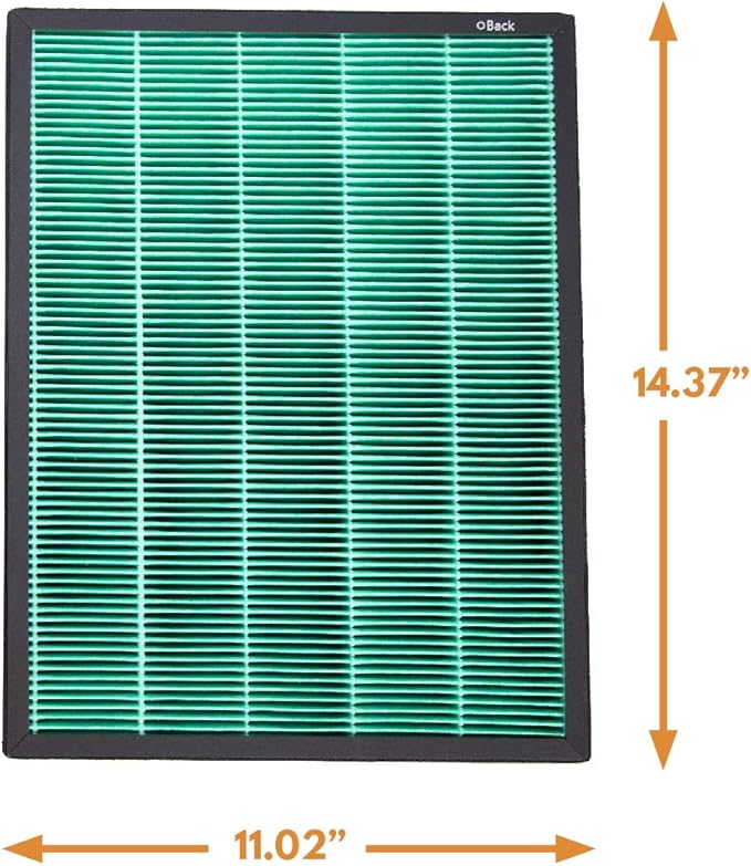 Filter-Monster Replacement with Carbon Filter Set Compatible with Coway Airmega 400/400S Max 2 Filter for Airmega 400 Air Purifier, 2 Pack