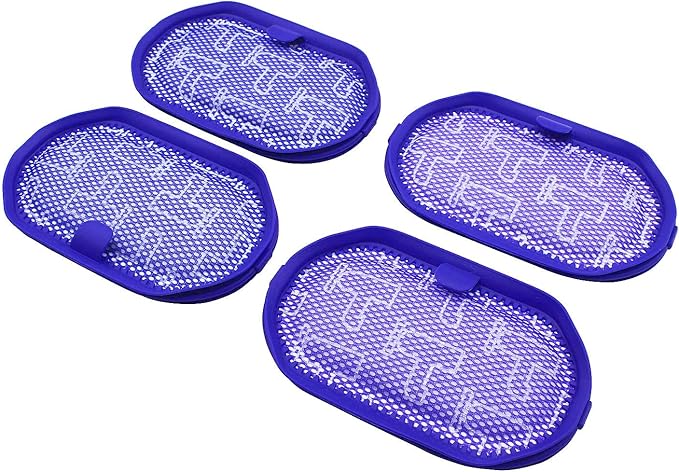 4 pack Vacuum DC30 filter compatible with Dyson DC44 DC35 DC34 filter DC 31 DC30 DC45 DC 56 DC43H filter parts replacement for cordless vacuums