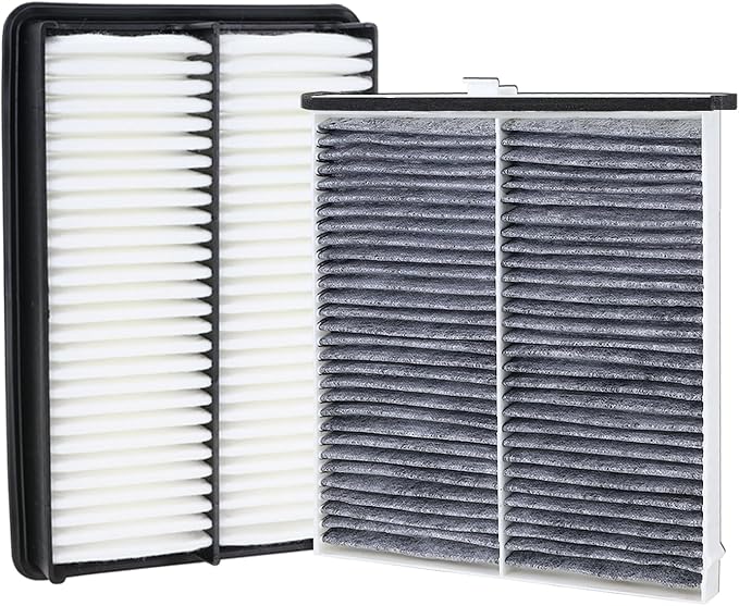CA11259 Engine Air Filter and CF11811 Cabin Air Filter kit Compatible with 2013-2025 CX-5 2.0L 2.5L Naturally Aspirated Gas Only 2014-2018 Mazda 3 2.0L 2.5L 2014-2021 Mazda 6 2.5L Not for Turbo