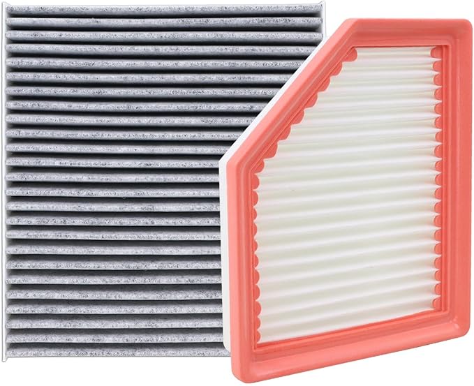 16546-6LA0A Engine Air Filter and 27277-6CA0A Cabin Air Filter kit Compatible with 2020-2025 Nissan Sentra 2.0L DOHC Petrol Replaces PA99575 27277-6CA1A