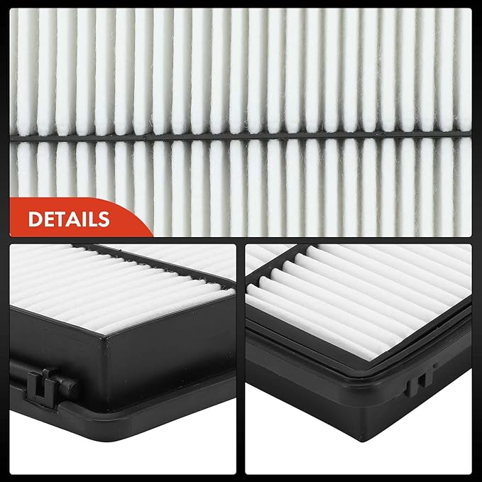 A-Premium Engine Air Filter Compatible with Hyundai Sonata 2015-2019 & Kia Optima 2016-2020, 2.0L 2.4L, Rigid Panel, Replace# 28113C3100