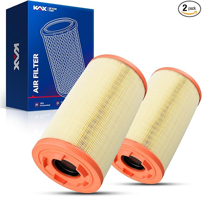 KAX Engine Air Filter, CA11950 Replacement for Ram ProMaster 2500 2014-2022, Ram ProMaster 1500 2014-2022, Ram ProMaster 3500 2014-2022, 2 PACK