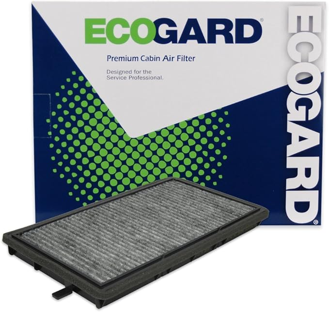 ECOGARD XC25664C Premium Cabin Air Filter with Activated Carbon Odor Eliminator Fits BMW 328i 1996-1998, 325i 1992-1995, M3 1994-1999, 318i 1992-1999, 325is 1992-1995, 328is 1996-1998