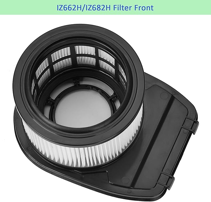 IZ662H IZ682H Filters for Shark Rocket Pet Pro IZ662H IZ682H Stick Vacuums, Include 2 Pack Filter and 4 Pack Foam and 4 Pack Felt Filter Kit