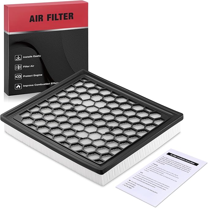 BDFHYK CA10685 Engine Air Filter Compatible with Buick 2010 Allure, 2010-2016 LaCrosse, 2011-2017 Regal, Compatible with Chevy 2014 Impala, 2013-2014 Malibu 2.4L l4