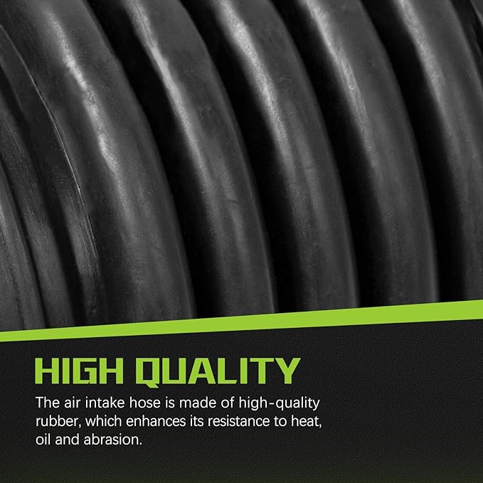Air Cleaner Intake Hose Tube Duct With Clamp Replaces# 696-009 16576EA200 Compatible with Nissan 2005-2019 Frontier,2005-2012 Pathfinder,2005-2015 Xterra