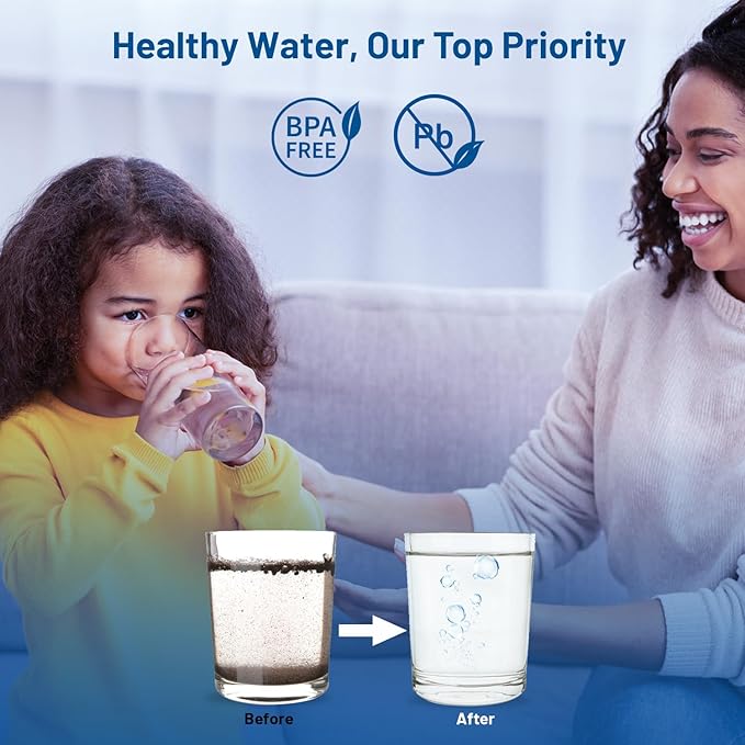 5 Micron 10" x 4.5" Whole House String Wound Sediment Well Water Filter Cartridge Replacement for CW5-BBS, WP5BB97P, 355214-43, SWC-45-1005, WPX5BB97P, PC40, PC10, RS22, 84637, CW25-BBS (Pack of 3)