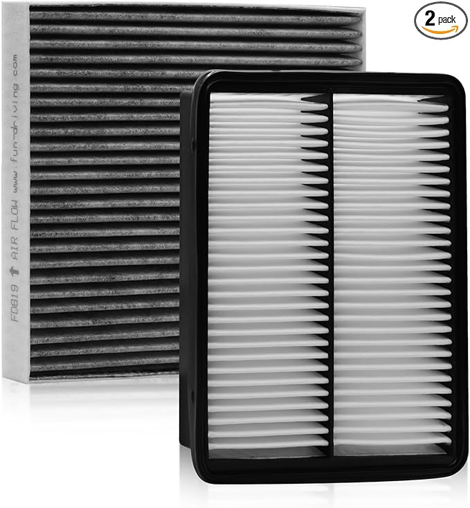 Comb Engine Cabin Air Filter for Hyundai Sonata 2015 2014 2013 2012 2011