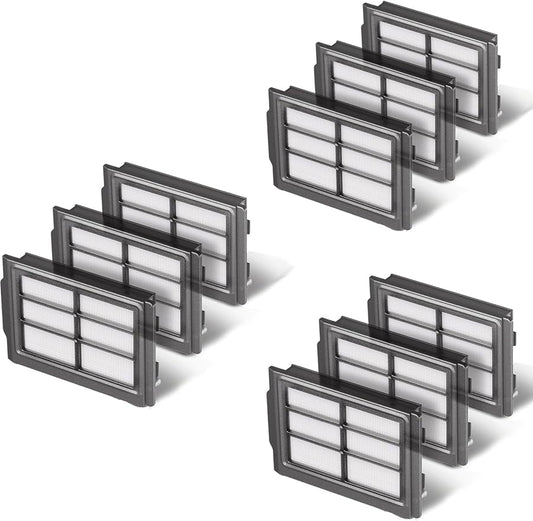 405 & 505 HEPA Filters Replacement Parts for iRobot Roomba Plus 405 (G181 & G185) Vac, Roomba Plus 505 Combo Robot Vacuum, 9-Pack