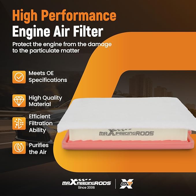 maXpeedingrods CA12260 Engine Air Filter for Chevy Equinox 2018-2025, for GMC Terrain 2018-2024, Replacement for A3226C, A90139, PA99314