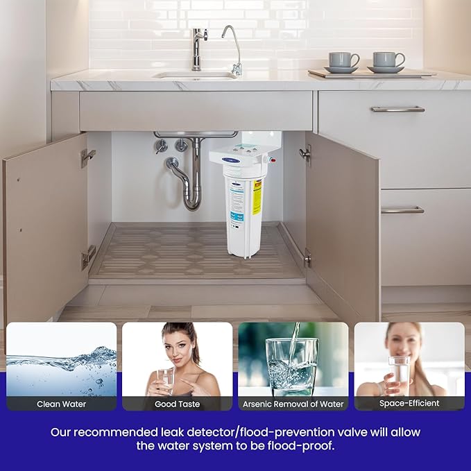Arsenic Removal + SMART Refrigerator/In-line Water Filter System | Crystal Quest