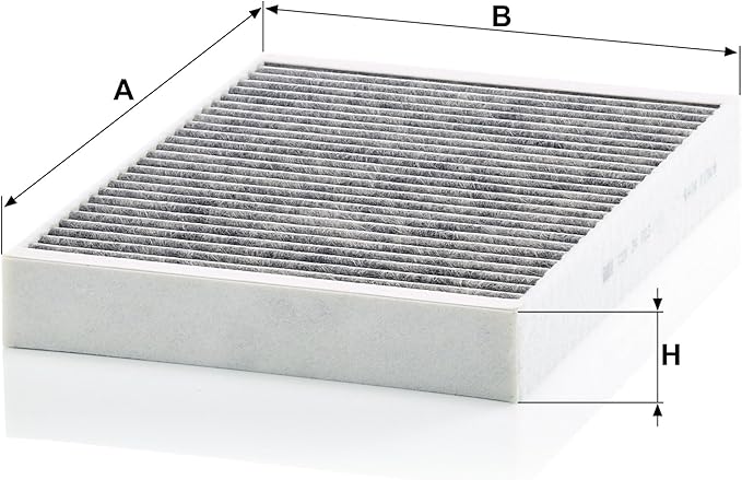Mann Filter CUK 34 003 Automotive Cabin Air Filter with Activated Carbon, Car & Truck Passenger Compartment OEM Filter Replacement for Volvo: XC60, XC90, S60 and more