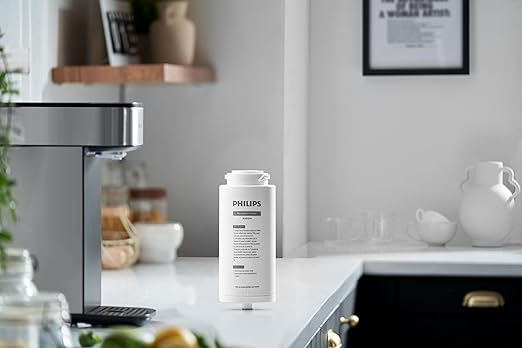 PHILIPS RO Water Filter ADD554, 5-in-1 Reverse Osmosis Water Filter with Aquaporin Technology, for PHILIPS ADD5930BK/37 Countertop Water Dispenser, NSF/ANSI Certified, 1 Year Lifetime