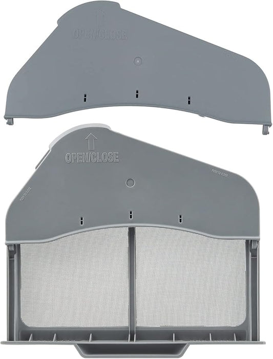 AMI PARTS DC97-16742A Dryer Lint Filter Case Screen & DC61-02610A Lint Filter Case Upgraded Stainless Steel Screen Compatible With Samsung Dryer Replaces AP5306681 PS4221839