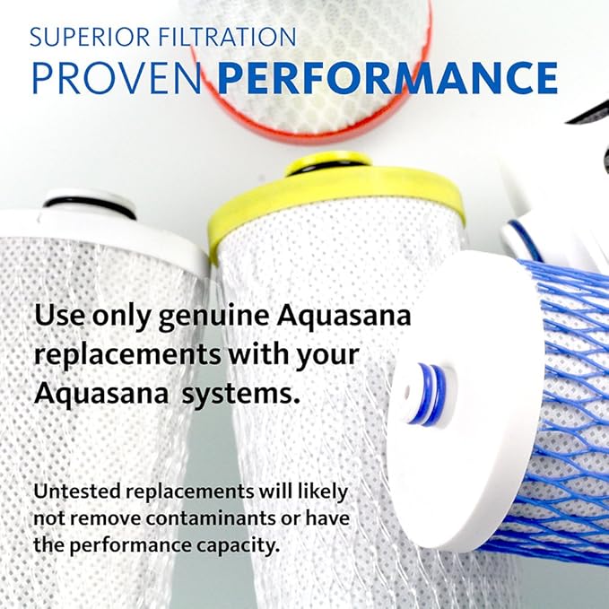 Aquasana AQ-5100R Replacement Single Stage Under Counter Water Filter