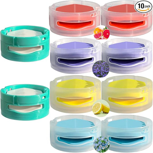 10 Pack Odor Neutralizer Replacement Cartridges for fit Shark ZU102 LA702 UZ565H AZ3002 AZ4002 AZ3000 HZ3000 HZ3002 IZ862H IZ562H ZD550 Stratos Upright Vacuum,Compared to Part# 1541FC3000