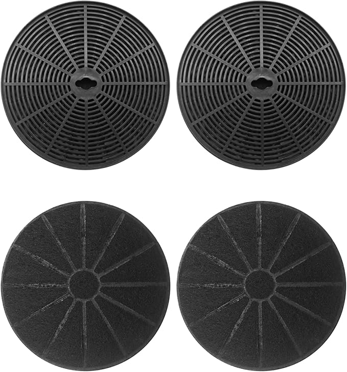 4Pcs Range Hood Filter Fits For Hauslane Models IN-R100SS-30, WM-530SS-30, WM-530SS-36, WM-538SS-30, WM-538SS-36, WM-590SS-30, WM-630SS-30, WM-630SS-36, CFI001, CFI007