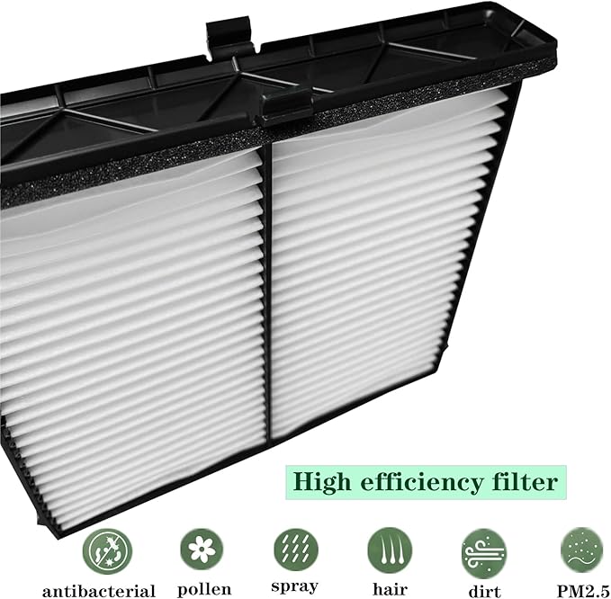 GF61 Cabin air filter for Mazda 3 2019 2020 2021 2022 2023 2024 2025, Mazda CX-30 2020 2021 2022 2023 2024 25, Mazda CX-50 2023 2024 25, Mazda 3 Sport 2019-2024,Replace BDTS61J6X,BDGF-61-J6X,MP111BDGF