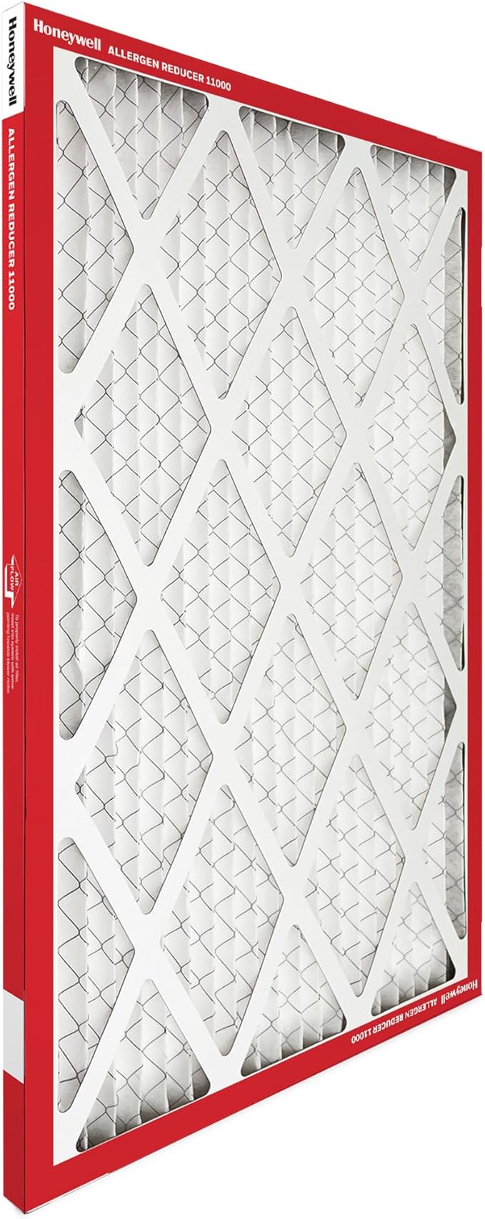 Honeywell 12x20x1 MERV 11 Allergen Reducer 11000 Electrostatic Pleated HVAC AC Furnace Air Filter (4-Pack) | Replacement Filter for Home Use | Made in USA