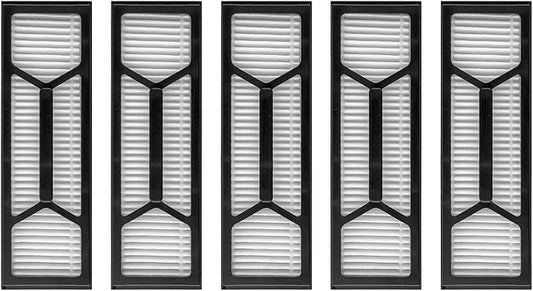 (5 Pack) Omni S1 Pro Replacement HEPA Filters Compatible With Eufy Omni S1 Pro Robot Vacuum, Filter Kit, Replacement Parts, Filters Accessories, Vacuum Parts Canister Filters, Upright Filter