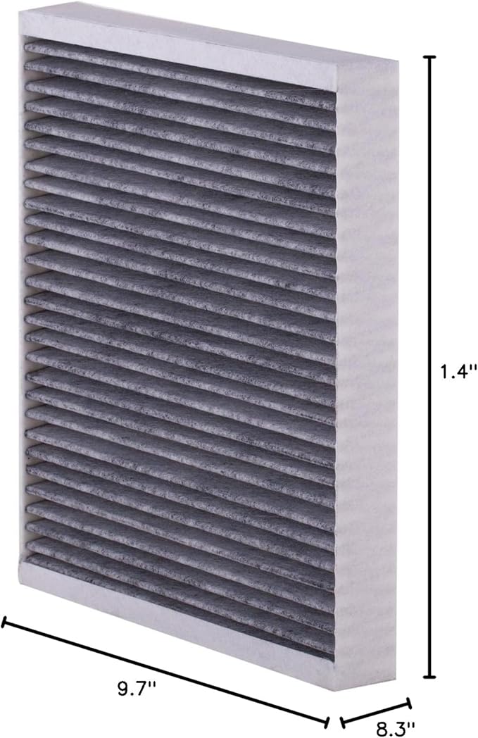 PG Cabin Air Filter PC4211C | Fits 2018-2025 Chevrolet Equinox, 2019-2025 Silverado 1500, 2016-2025 Malibu, 2020-2025 Silverado 2500 HD, 2019-2025 GMC Sierra 1500, 2018-2025 Terrain