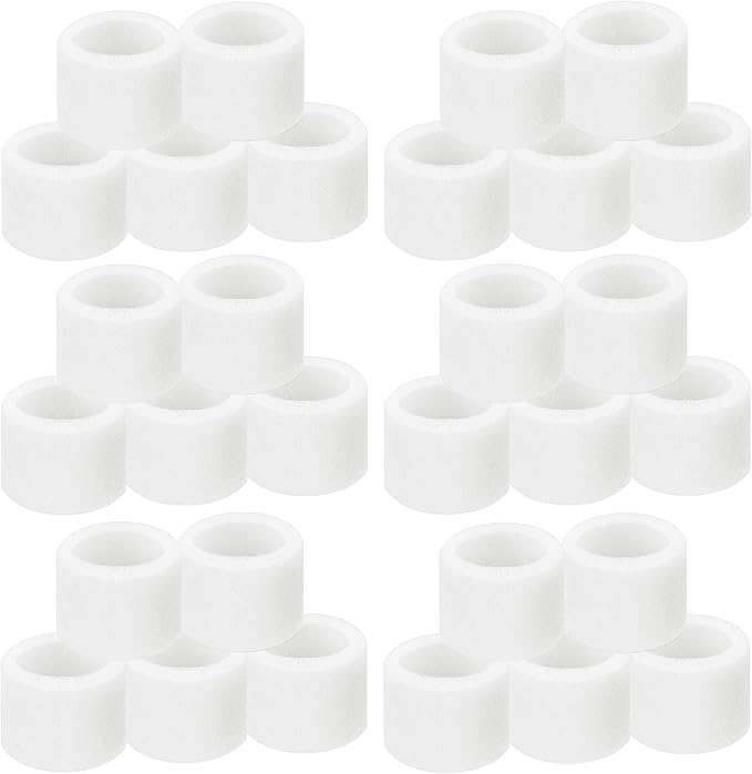 30-Pack Top Fill Humidifier Replacement Filters for LEVOIT Classic160, Dual150, Dual200S, Classic300(S), LV600S, OasisMist 450S, Superior6000S Series Humidifiers by Funmit