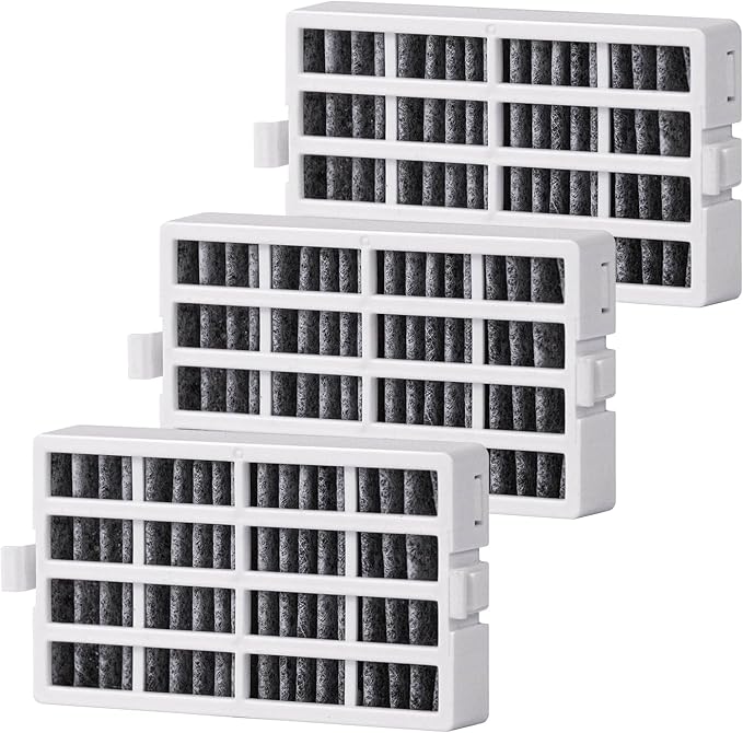 Refrigerator Air Filter Replacement for Whirlpool W10311524, Kitchenaid Refrigerator Air Filter and Jenn-Air FreshFlow Air Filter Replace, Effective Filtration with Activated Carbon Filter