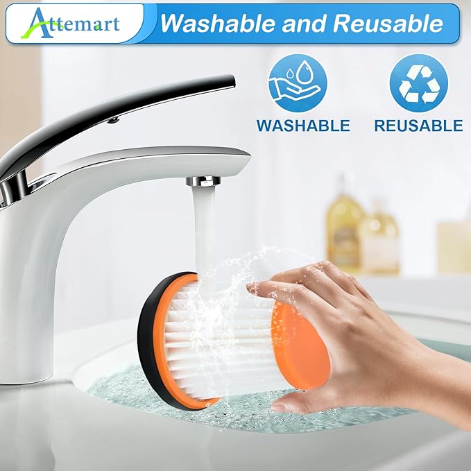 4 Pack WV201 Wandvac Filter Replacement for Shark ION W1 S87 Cordless Handheld Vacuum WV200, WV201, WV205, WV220, WV221, WV250, WV251, UV200CCO. Compare to Part # XHFWV200