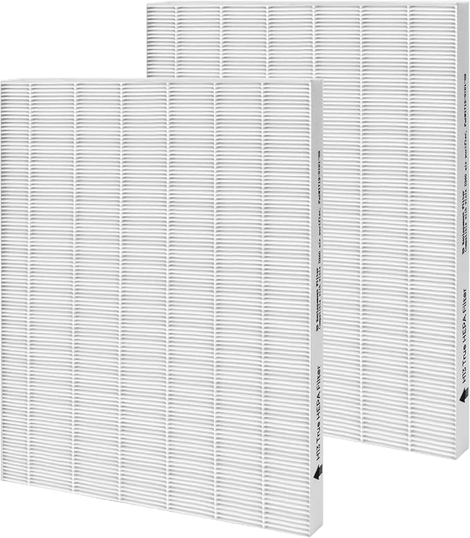 2 Pack D360 True HEPA Replacement Filter, Compatible with Winix D360 Air Purifier, Part Number 1712-0101-02, 3 True HEPA Filter Only (2 Pack HEPA)