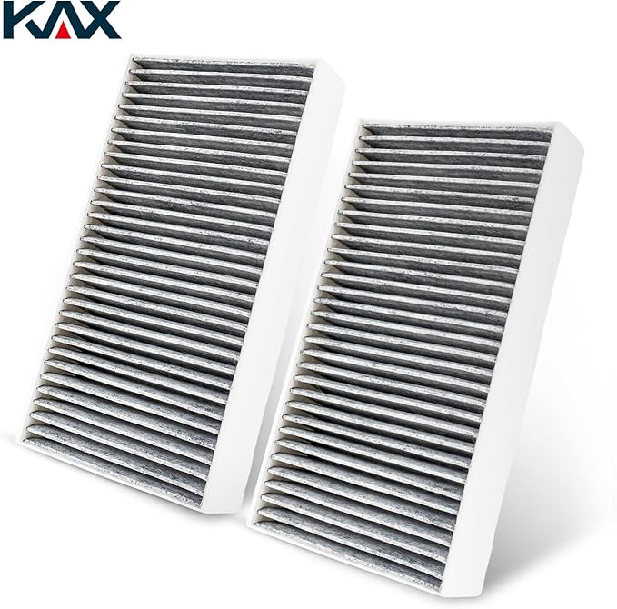 KAX Cabin Air Filter with Activated Carbon, CF10828 Replacement for Mercedes-Benz GL450, R63 AMG, R500, R350, R320, ML63 AMG, ML550, ML500, ML450, ML350, ML320, Passenger Compartment Air Filter