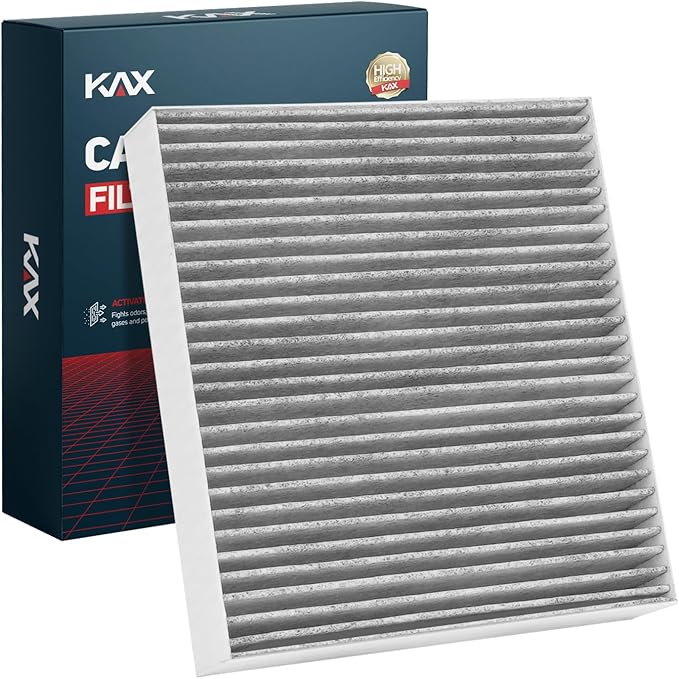 KAX Cabin Air Filter with Activated Carbon, CF10140 Replacement for Nissan Altima, Outlander Sport,Sentra, Outlander, Maxima, Murano, Lancer,G35, FX35, FX45, Passenger Compartment Air Filter