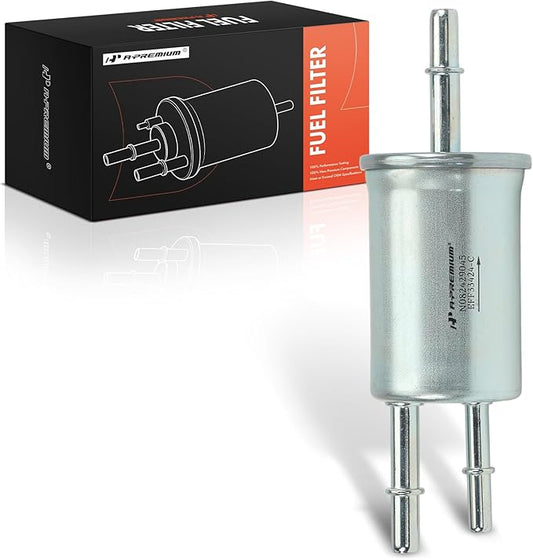 A-Premium Fuel Filter Compatible with Ford Explorer 2002-2003, Focus 2008-2009/2011/2013, Expedition 2007-2018, Ranger 2004-2011, Explorer Sport 2002-2003 & Lincoln Navigator & Mazda & Mercury
