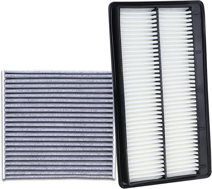 17220-61A-A00 Engine Air Filter and 80292-TF0-G01 Cabin Air Filter kit Compatible with 2023-2025 Honda Pilot 3.5L 2022-2025 MDX 3.5L Replaces ST50144 WA11509 CF11182 80291-T5R-A01