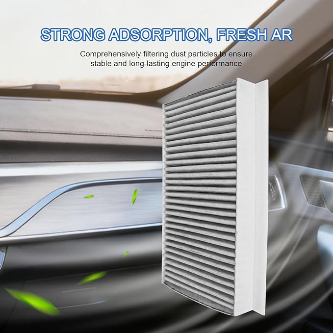 Cabin Air Filter Compatible with for 2005-2016 Land Rover LR3/LR4/Range Rover Sport,Activated Carbon Cabin Filter for Cars