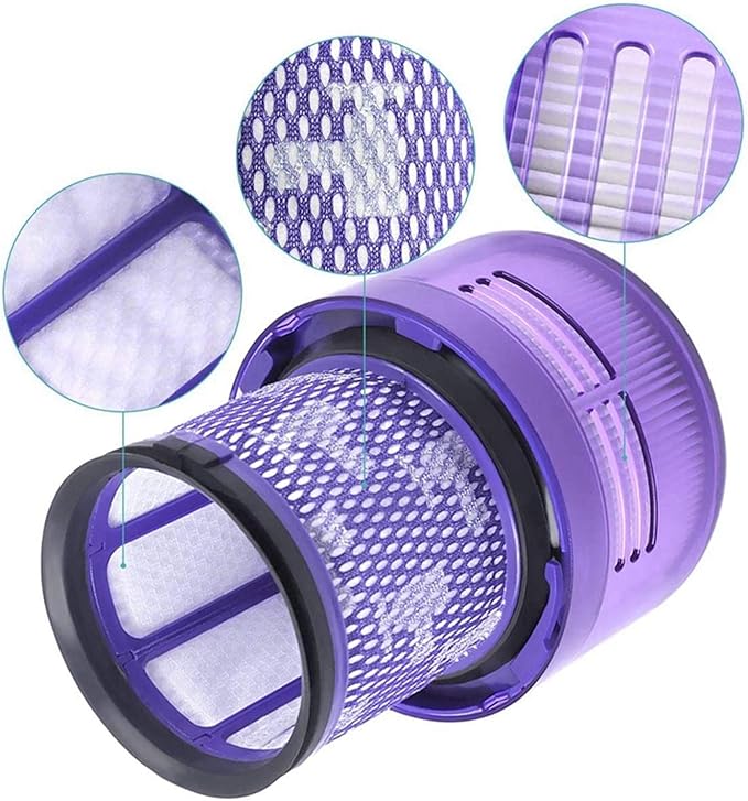 2 Pack Filters Replacement for Dyson Cordless Vacuum V11, V11 Torque Drive, V11 Animal, Dyson V11 Filter Replacement Part HEPA Replace Part No. 970013-02