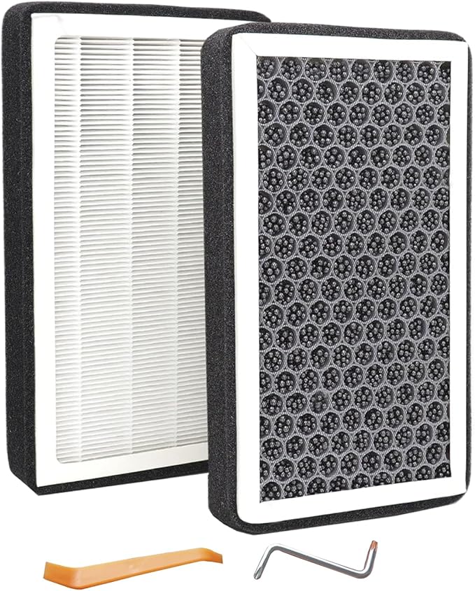 HEPA Air Filter for Model 3&Y 2016-2025, Cabin Air Filter with Activated Carbon,Tesla Model 3 Model Y Replacements (2 Pack)