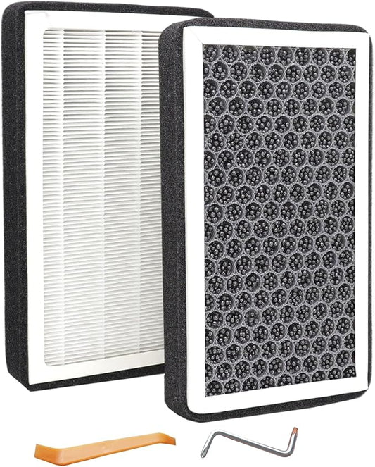 HEPA Air Filter for Model 3&Y 2016-2025, Cabin Air Filter with Activated Carbon,Tesla Model 3 Model Y Replacements (2 Pack)