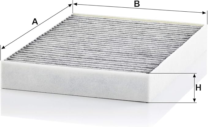 MANN-FILTER CUK 23 014-2 Cabin Air Filter with Activated Carbon