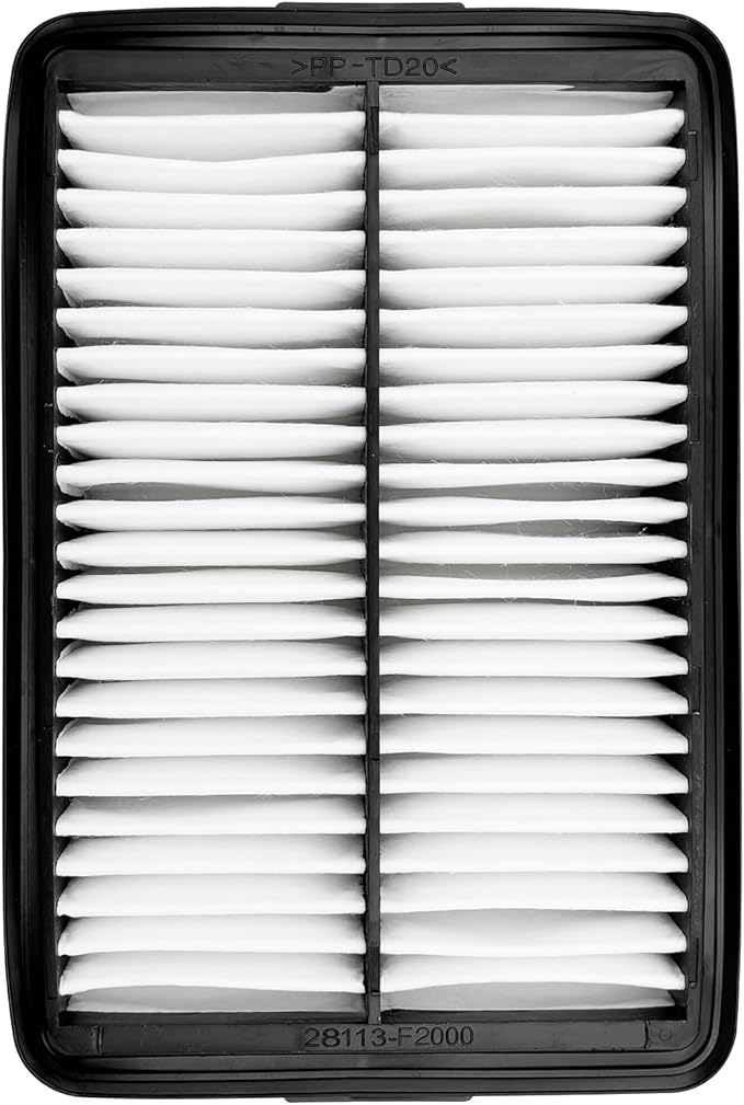 Engine Air Filter JM2811 Fits for 2017-20 Elantra, 2018-20 Elantra GT, 2018-23 Kona, 2019-21 Veloster, 2020-24 Forte5, 2019-24 Forte, 2020-25 Soul, Replacement for 28113-F2000, CA12057