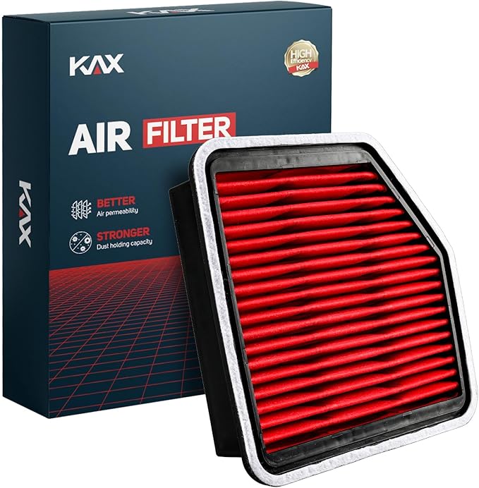 KAX Premium Engine Air Filter, CA10347 Replacement for Lexus IS250 2006-2013, IS350 2006-2015, GS350 2007-2011, GS430 2006-2007, Advanced Air Filter Media, Increased Acceleration Visit the KAX Store