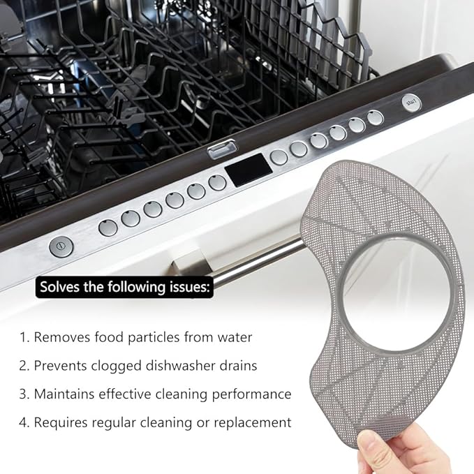 WD22X25465 Dishwasher Filter Replacement Compatible with GE Machine Kitchen Appliance Accessories